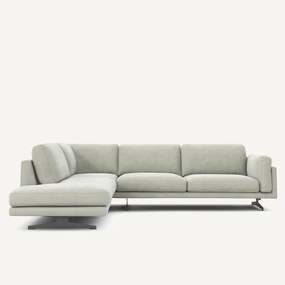 Γωνιακός καναπές από βελούδο stonewashed, CESAR