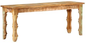 vidaXL Πάγκος 110 x 35 x 45 εκ. από Μασίφ Ανακυκλωμένο Ξύλο