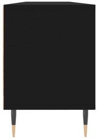 vidaXL Έπιπλο Τηλεόρασης Μαύρο 150x30x44,5 εκ. Επεξεργασμένο Ξύλο