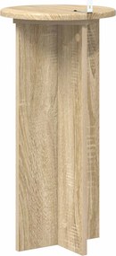 vidaXL Βάση φυτών 2 τμχ. Sonoma Δρυς 29,5 x 29,5 x 60 εκ.