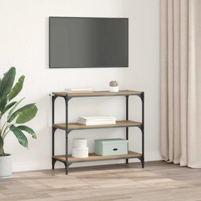 vidaXL Βιβλιοθήκη Artisan Oak 80 x 33 x 70,5 εκ.
