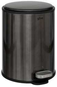 Κάδος Απορριμμάτων Μπάνιου (Φ21.5x30) F-V 6lt Delta Noir 202467
