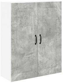 vidaXL Ντουλάπα Κουζίνας με ράφι Σκυρόδεμα Γκρι 80 x 31 x 100 εκ.