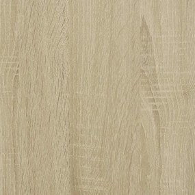 vidaXL Κάλυμμα Καλοριφέρ Sonoma Δρυς 175x20x82 εκ. Επεξεργασμένο Ξύλο