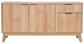 Μπουφές Hamea pakoworld mdf σε φυσική απόχρωση 150x39,5x73εκ