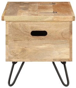 vidaXL Μπαούλο 90 x 40 x 45 εκ. από Μασίφ Ξύλο Μάνγκο