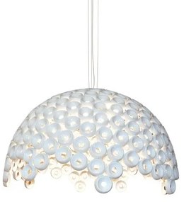 Κρεμαστό Φωτιστικό Οροφής 9xE14 Φ110cm Darina Homelighting -77-4342-Λευκό 77-4342