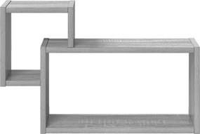 vidaXL Ράφι Τοίχου Γκρι Sonoma 55 x 15 x 35 εκ.
