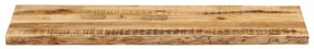 vidaXL Επιφάνεια Τραπεζιού 110x40x2,5 εκ. Live Edge Μασίφ Ξύλο Μάνγκο