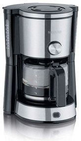 Καφετιέρα Γαλλικού Type Switch 4825 1Lt 1000W Silver-Black Severin Μέταλλο,Γυαλί