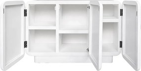 Μπουφές Kooldio pakoworld mdf λευκό 120x37.5x69εκ