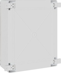vidaXL Ντουλάπι Ελέγχου Γκρι 47 x 17,5 x 50 εκ ΑΒΣ Πλαστικό