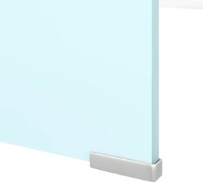 vidaXL Βάση Τηλεόρασης/Οθόνης Πράσινη 120 x 30 x 13 εκ. Γυάλινη