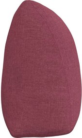 vidaXL Μαξιλάρι Πλάτης Κόκκινο 160 x 24 x 50 εκ ύφασμα