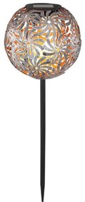 Ηλιακό Καρφωτό Φωτιστικό LED 0,06W Ασημί ΙΡ44 33632 Globo Lighting-33632-Ασημί 33632