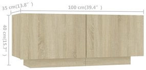 ΈΠΙΠΛΟ ΤΗΛΕΟΡΑΣΗΣ ΜΕ LED SONOMA ΔΡΥΣ 180 X 35 X 40 ΕΚ. 3081900