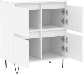 vidaXL Συρταριέρα Λευκή 60 x 35 x 70 εκ. από Επεξεργασμένο Ξύλο