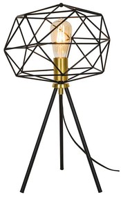 Επιτραπέζιο Φωτιστικό Komodo 4217700 Black-Gold Viokef Metal