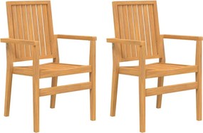 vidaXL Σετ Τραπεζαρίας Κήπου 3 Τεμαχίων από Μασίφ Ξύλο Teak