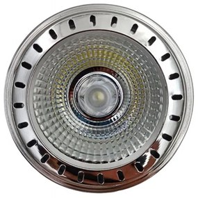 LED ΧΩΝΕΥΤΟ ΜΕΤΑΛΛΙΚΟ ΣΠΟΤ 12W 6000K AR111-12W-6K-AR111-12W-6K