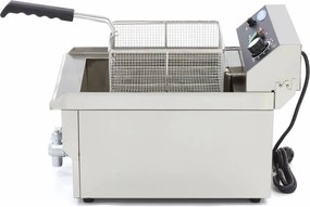 Deep Fryer - 16L - 1 Basket - with Drain Tap