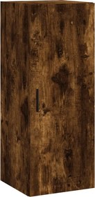 vidaXL Ντουλάπι Καπνιστή δρυς 34,5x34x180 εκ. από Επεξεργασμένο Ξύλο