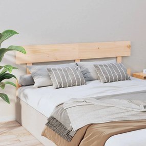 vidaXL Κεφαλάρι Κρεβατιού 154 x 3 x 81 εκ. από Μασίφ Ξύλο Πεύκου