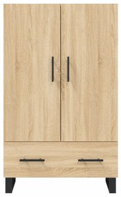 vidaXL Ντουλάπα Sonoma Δρυς 69,5 x 31 x 115 εκ. από Επεξεργασμένο Ξύλο