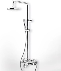 Κολώνα ντουζ Eurorama Tonda-Χρωμέ