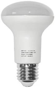 Adeleq Led Λάμπα R63 Ε27 10W 230V Ψυχρό 6200Κ 13-2742100