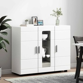 vidaXL Ξύλινο Ντουλάπι Λευκό 88,5 x 30,5 x 73 εκ Επεξεργασμένο ξύλο