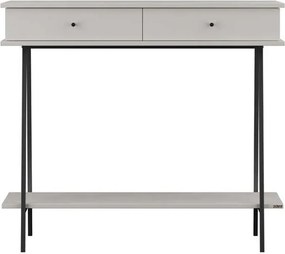 Κονσόλα Elite Megapap χρώμα λευκό του πάγου 100x40x88εκ.