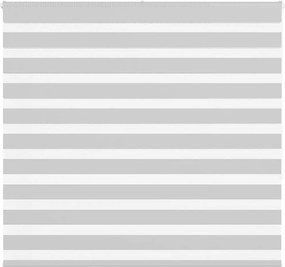 vidaXL Ζέβρα τυφλή Ανοιχτό Γκρι Πλάτος υφάσματος 155,9 εκ. Πολυεστέρας