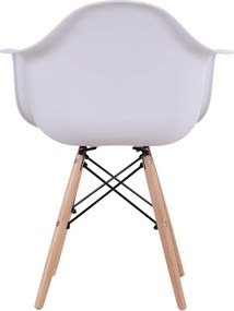 Καρέκλα ArteLibre CORYLUS Λευκό PP 60x60x80cm