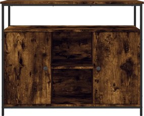 vidaXL Ντουλάπι Καπνιστή Δρυς 100x35x80 εκ. από Επεξεργασμένο Ξύλο