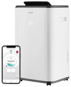 Αφυγραντήρας Sencor SDH 2028WH  Wi-Fi 6lt 360 W Κάλυψη 25-60τμ