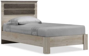 Κρεβάτι μονό OLYMPUS pakoworld σε χρώμα castillo-toro 100x200εκ Model: 123-000007