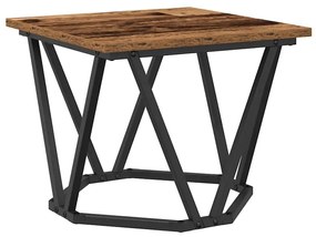 vidaXL Τραπεζάκι σαλονιού 3 pcs Παλαιό ξύλο 50 x 50 x 40 cm