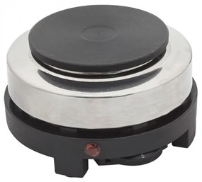 Hob Rosberg R51445C, 500W, 10 cm, 900 γραμμάρια, Ασημί / μαύρο