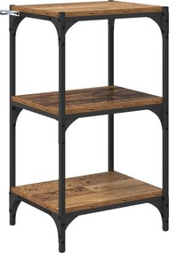 vidaXL Βιβλιοθήκη Παλαιό ξύλο 40 x 33 x 70,5 εκ.