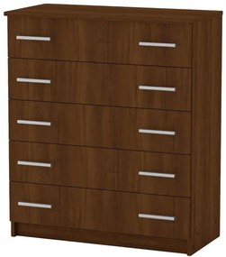 Συρταριέρα Penelope 184-000092 80,5x38x89cm Walnut