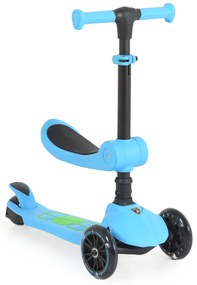 LAMBORGHINI ΠΑΙΔΙΚΟ ΠΑΤΙΝΙ ΜΕ ΚΑΘΙΣΜΑ 2 ΣΕ 1 BLUE 3800146228569