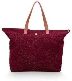 ΤΣΑΝΤΑ 66x20x44cm PIP STUDIO - VELVET QUILTEY DAYS RED