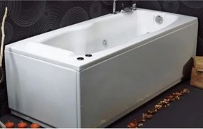 Sanitec Diana 540 - Παραλληλόγραμμη Μπανιέρα 160x75 εκ - Pneumatic Basic, Χωρίς, Χωρίς, Με Θερμαντήρα