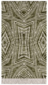 Πετσέτα Θαλάσσης Guy Laroche Printed 2203 Khaki
