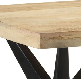 vidaXL Τραπεζαρία 120 x 60 x 76 εκ. από Μασίφ Ξύλο Μάνγκο