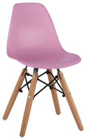 ΚΑΡΕΚΛΑ TWIST KID ΤΜΧ.HM8453.05 ΞΥΛΙΝΑ ΠΟΔΙΑ & ΚΑΘΙΣΜΑ ΡΟΖ PP 30,5Χ33Χ59 ΕΚ