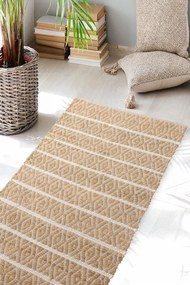 Χαλάκι Nilou Beige Melinen 60X120Cm