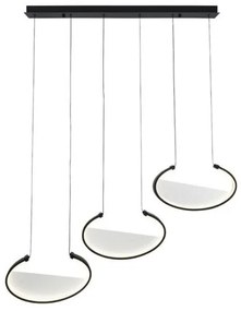 Κρεμαστό Φωτιστικό Οροφής LED 60W IP20 3000K Adele 4302100 Viokef-4302100-Μαύρο 4302100