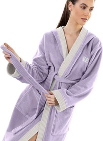 Μπουρνούζι Guy Laroche Monogram Lavender